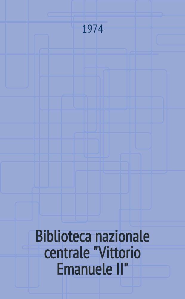 Biblioteca nazionale centrale "Vittorio Emanuele II"