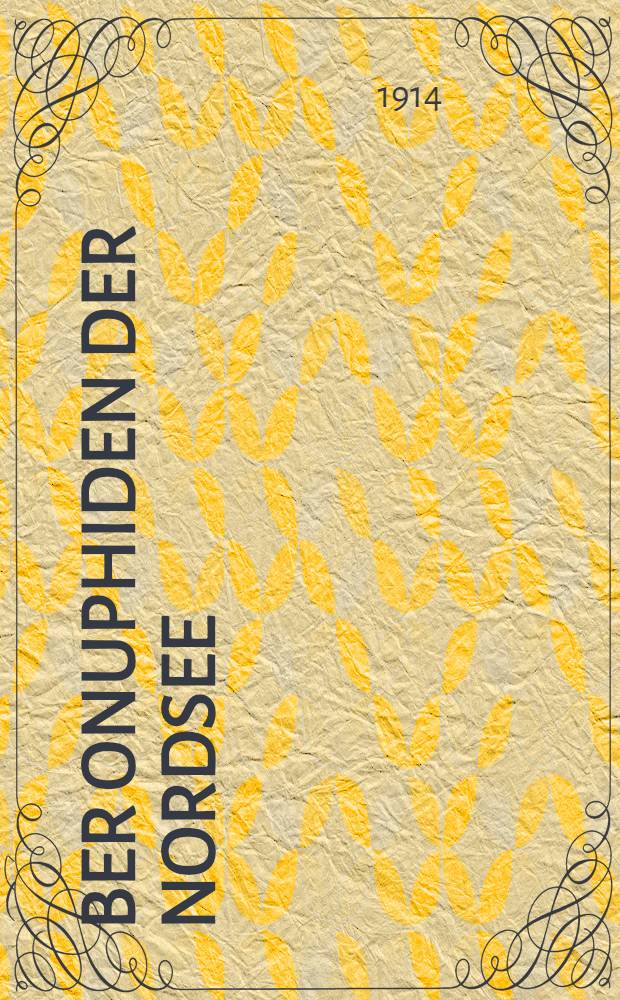 Über Onuphiden der Nordsee