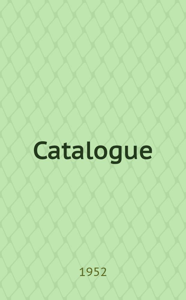 [Catalogue]