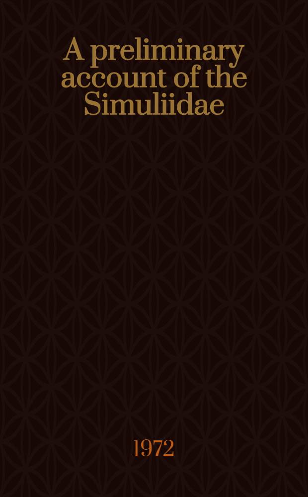 A preliminary account of the Simuliidae (Diptera) in Ireland, with observations on the growth of three species