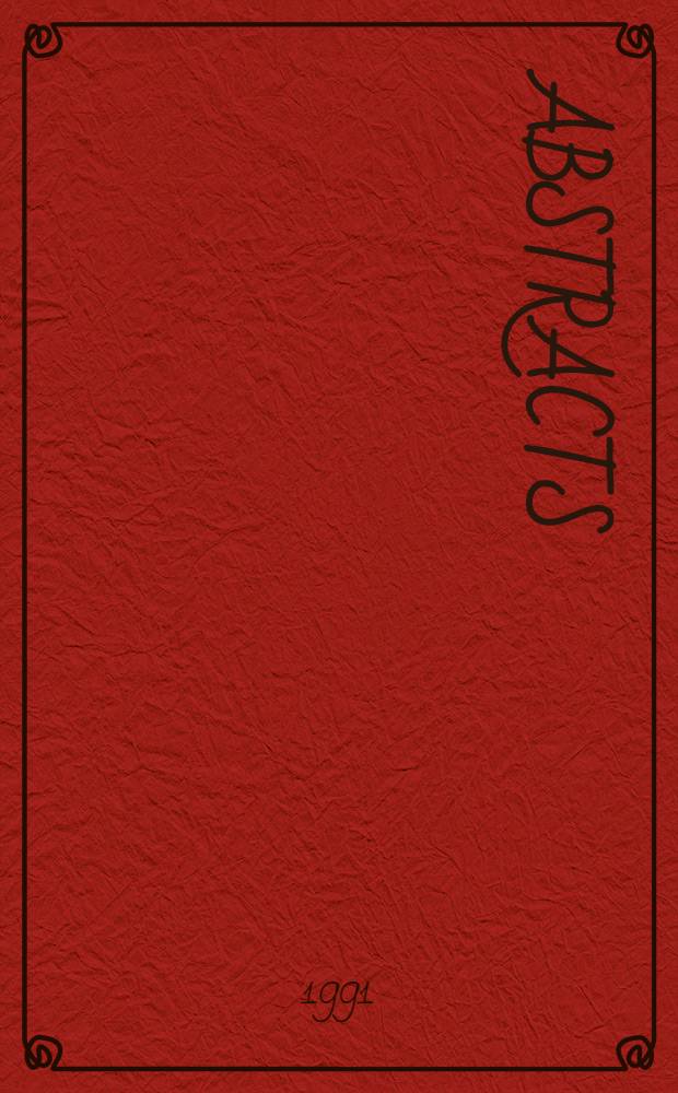 Abstracts