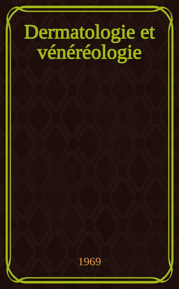 Dermatologie et vénéréologie : Trad. du russe ...