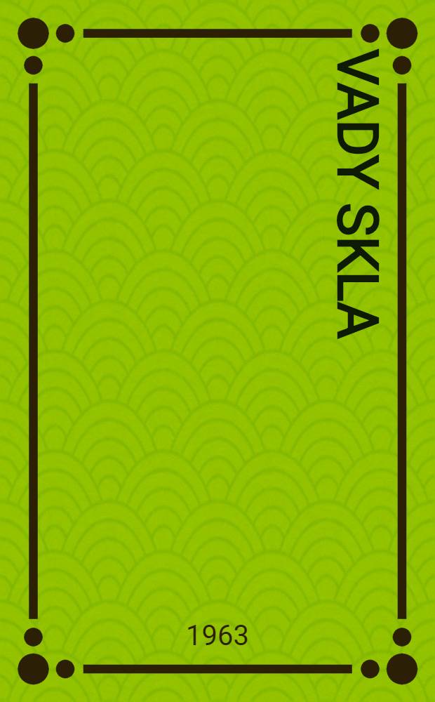 Vady skla