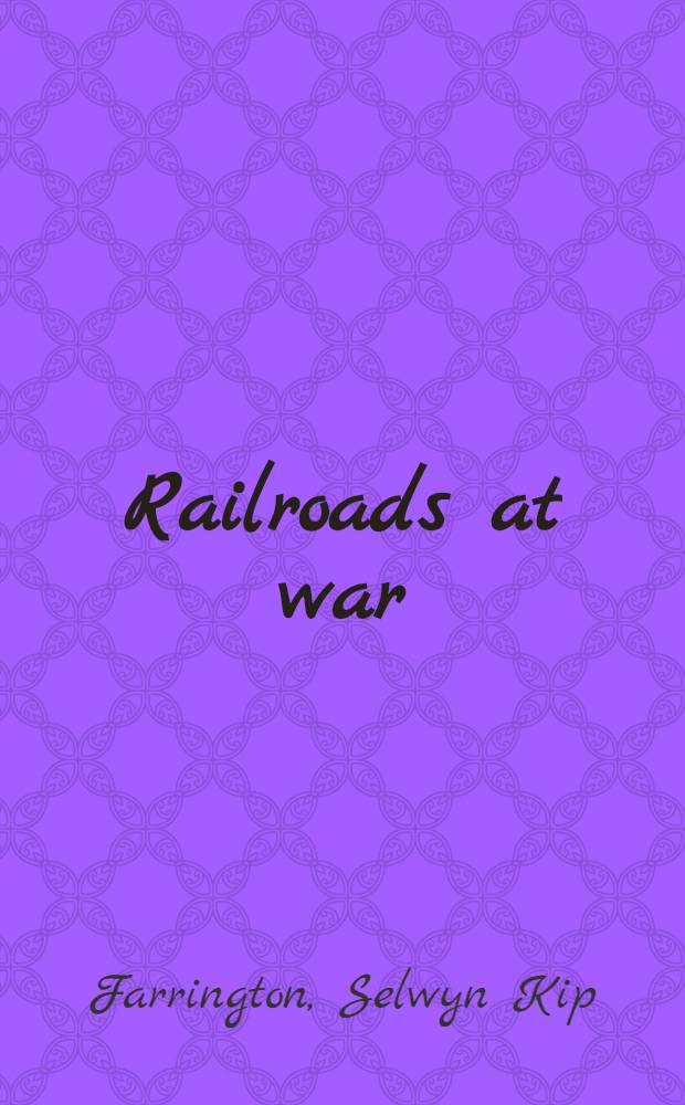 Railroads at war
