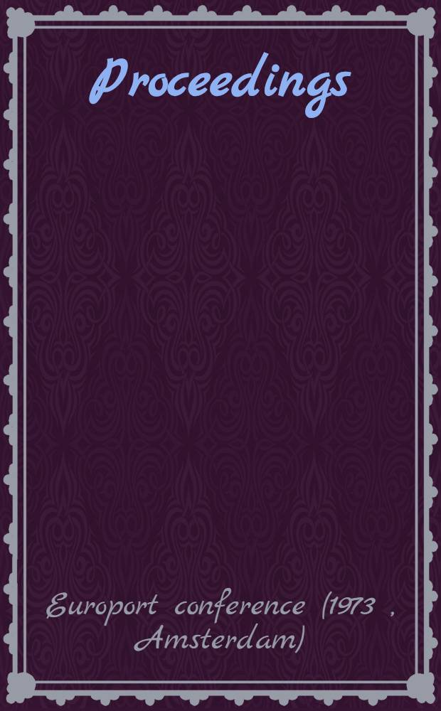 Proceedings