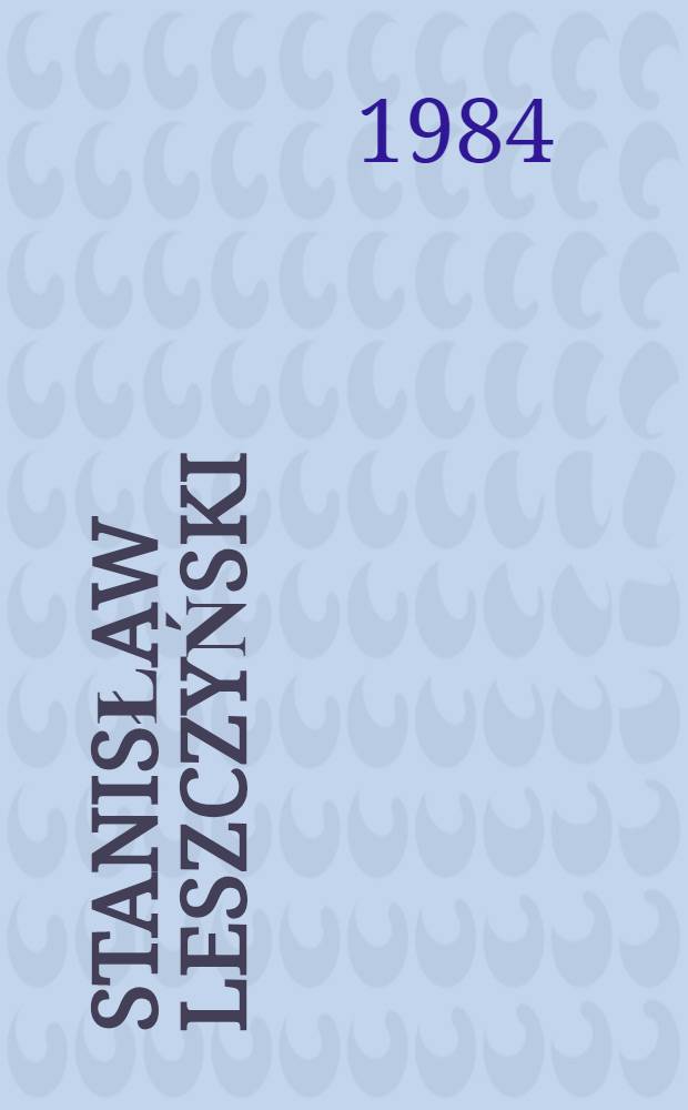 Stanisław Leszczyński