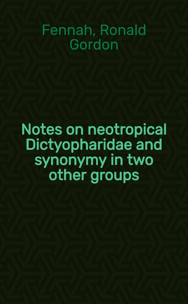 Notes on neotropical Dictyopharidae and synonymy in two other groups