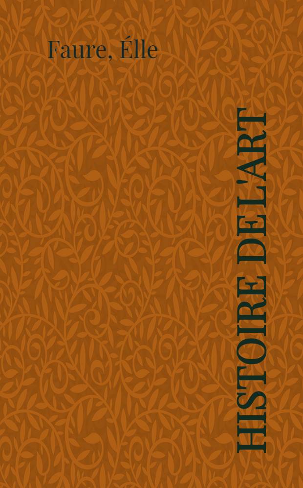 Histoire de l'art