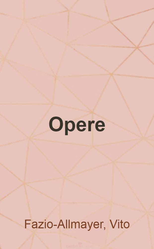 Opere