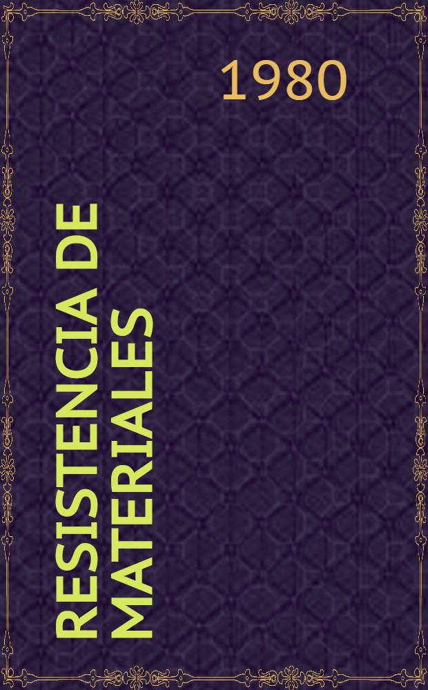 Resistencia de materiales