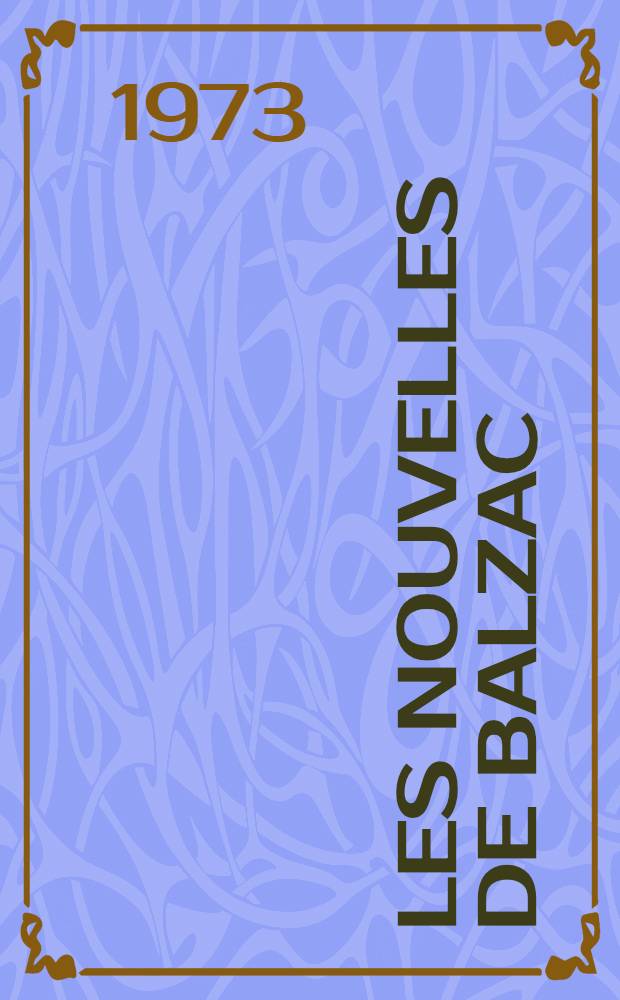 Les nouvelles de Balzac