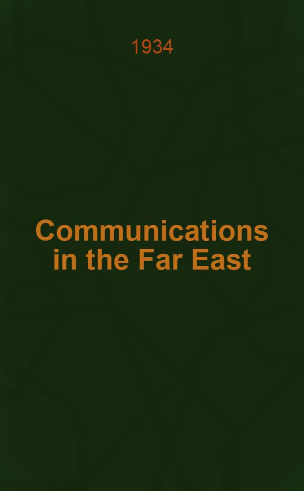 Communications in the Far East