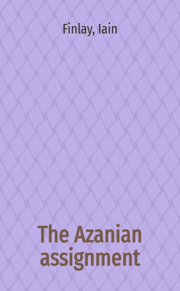 The Azanian assignment