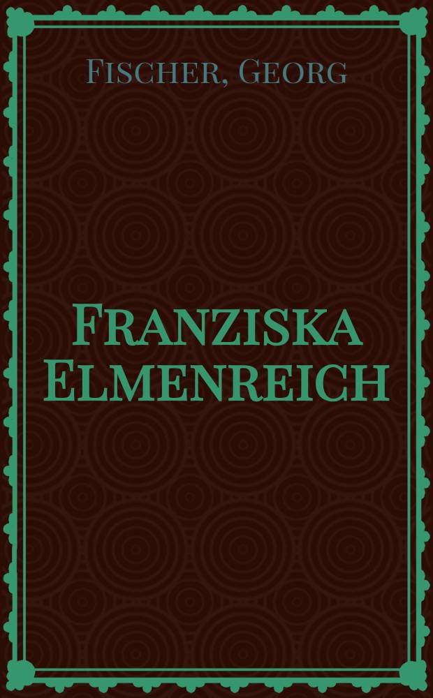 Franziska Elmenreich