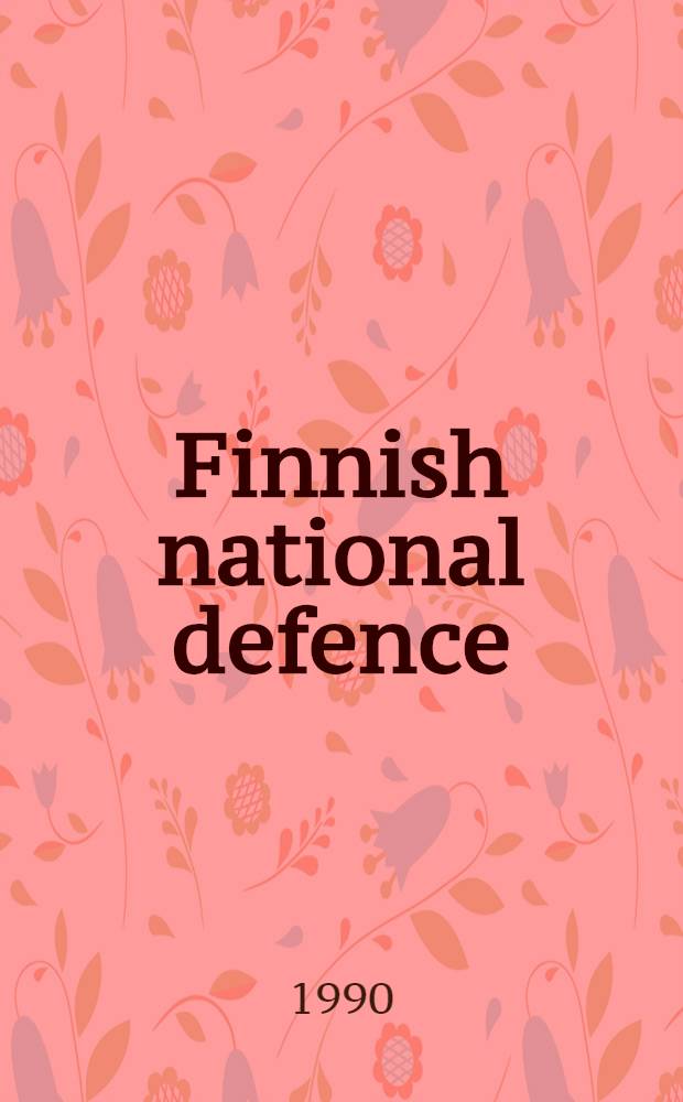 Finnish national defence