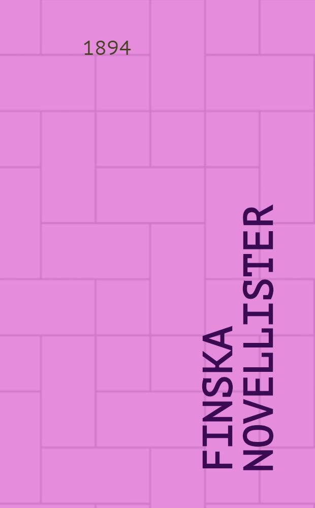 Finska novellister