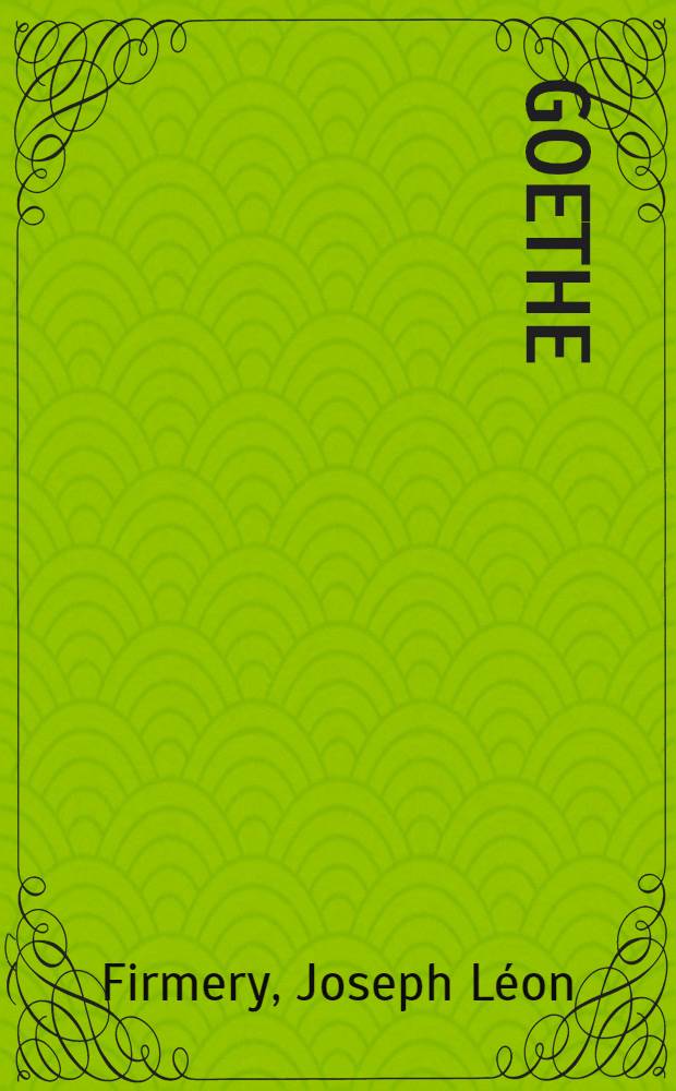 Goethe