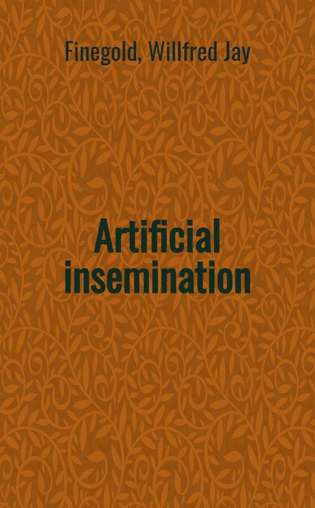 Artificial insemination