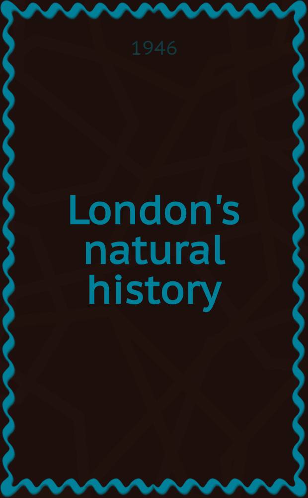 London's natural history