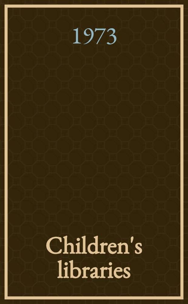 Children's libraries