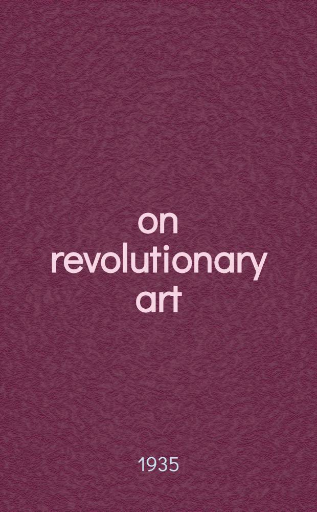 5 on revolutionary art