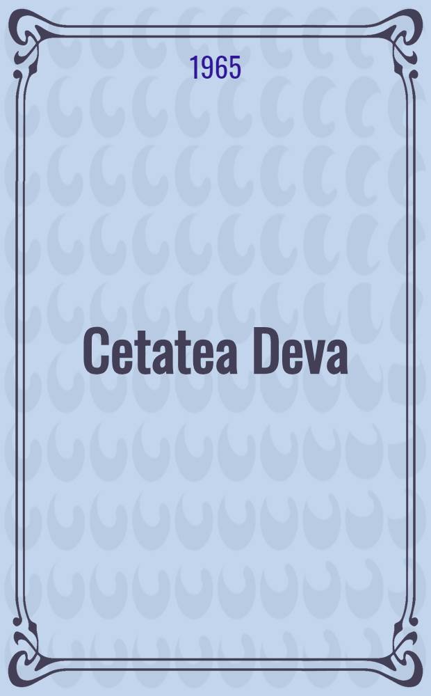 Cetatea Deva