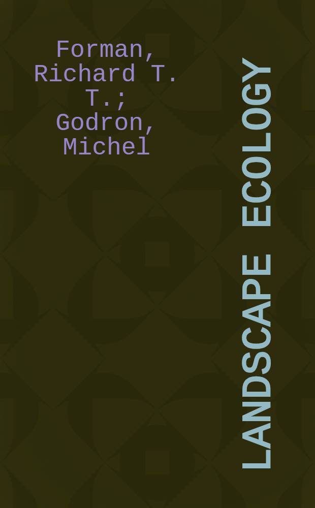 Landscape ecology