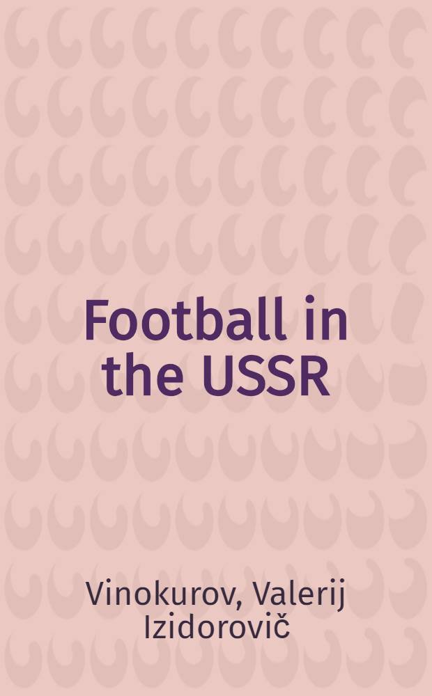 Football in the USSR