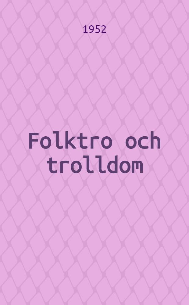 Folktro och trolldom