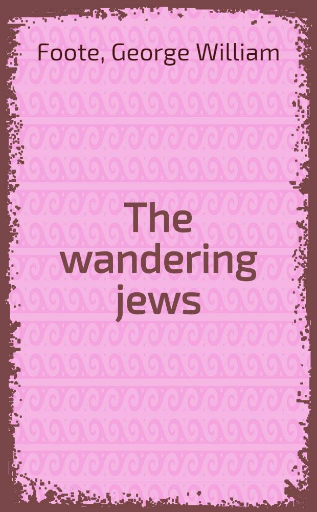 The wandering jews