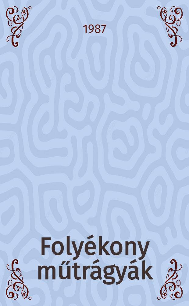 Folyékony műtrágyák