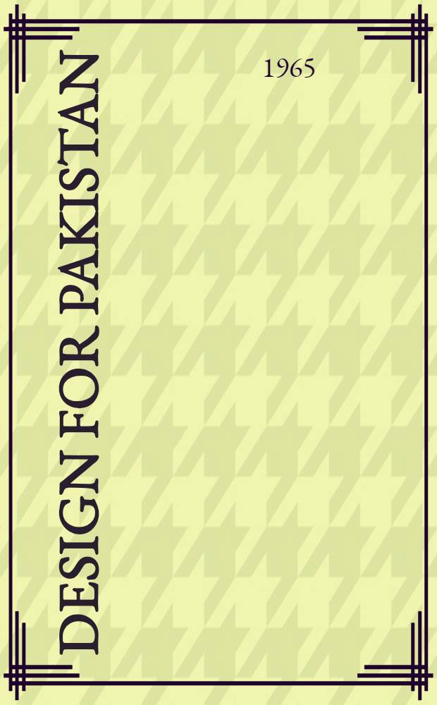 Design for Pakistan
