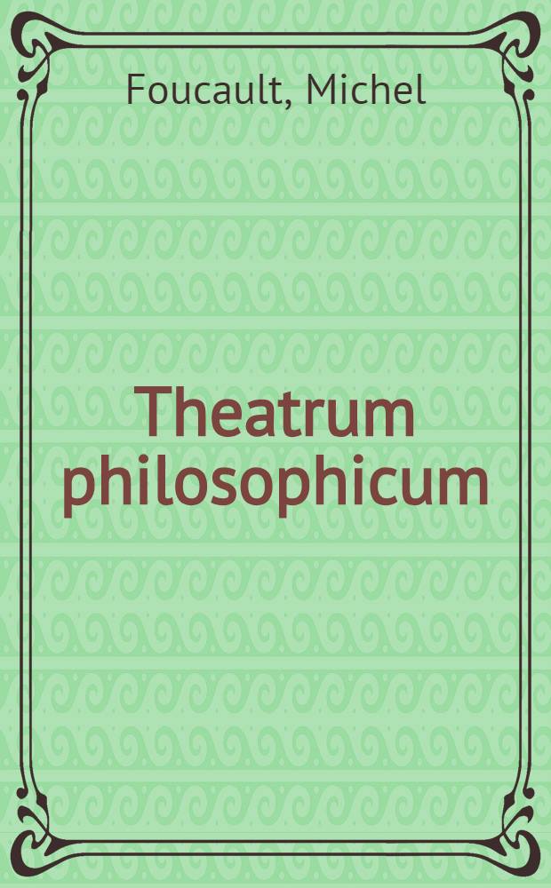 Theatrum philosophicum