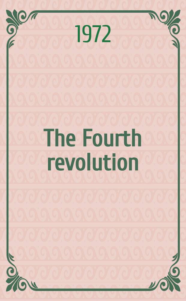 The Fourth revolution : Instructional technology in higher education