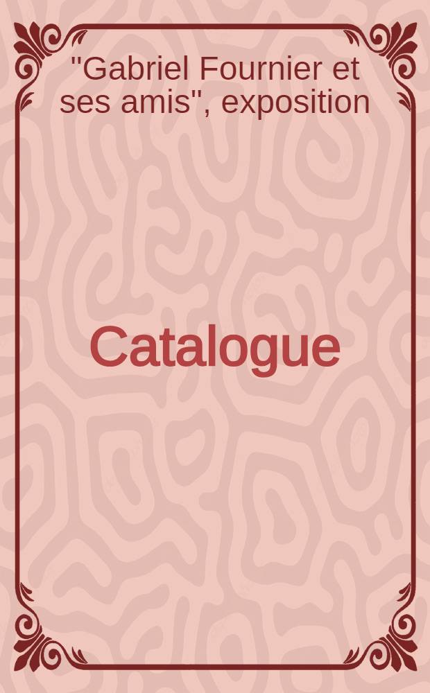 [Catalogue]