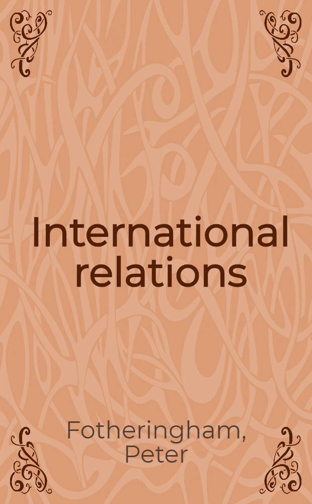 International relations