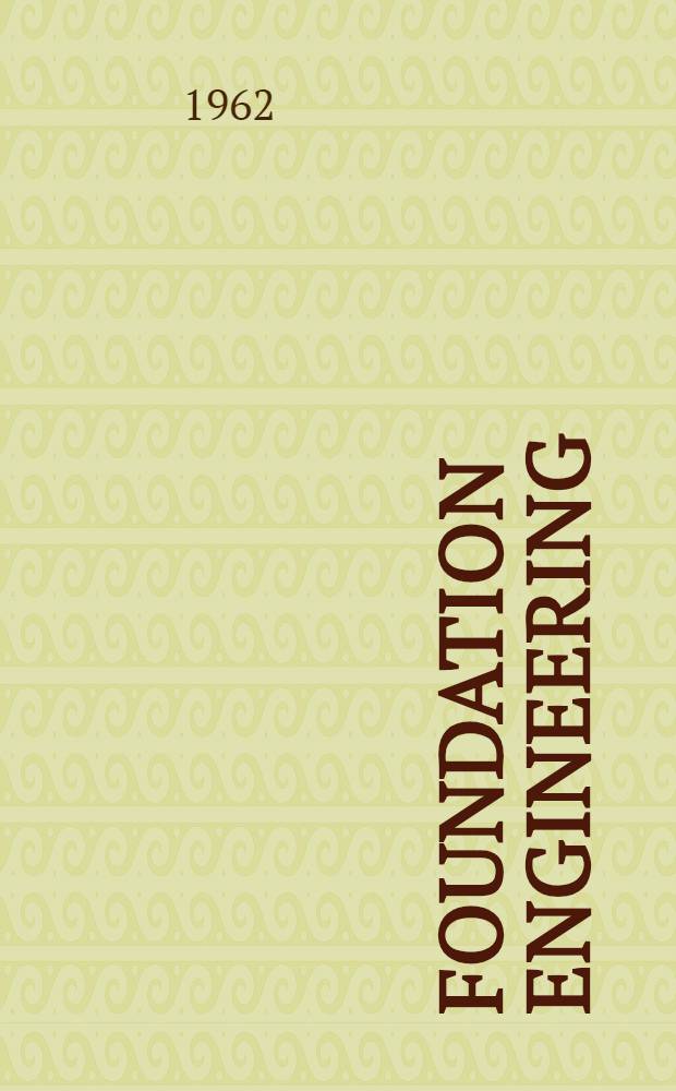 Foundation engineering