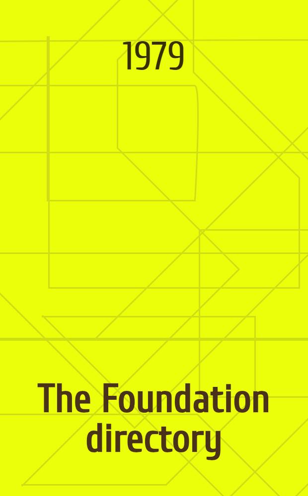 The Foundation directory