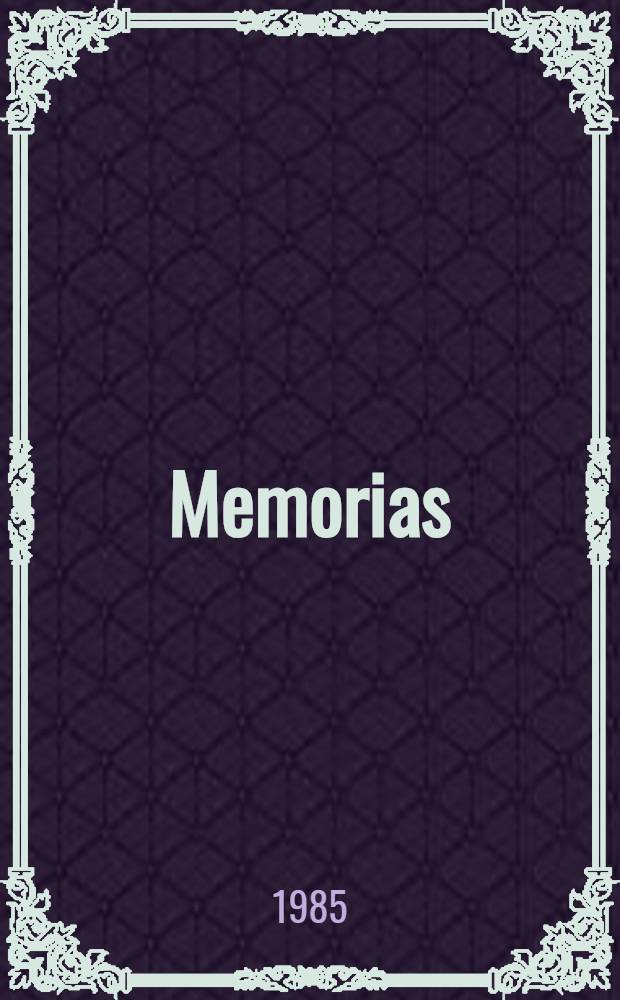 Memorias