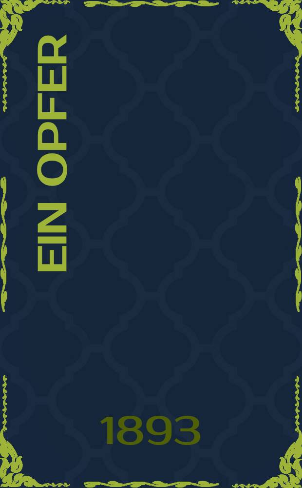 Ein Opfer