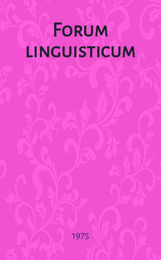 Forum linguisticum