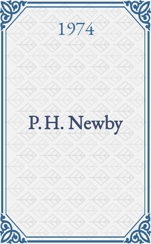 P. H. Newby