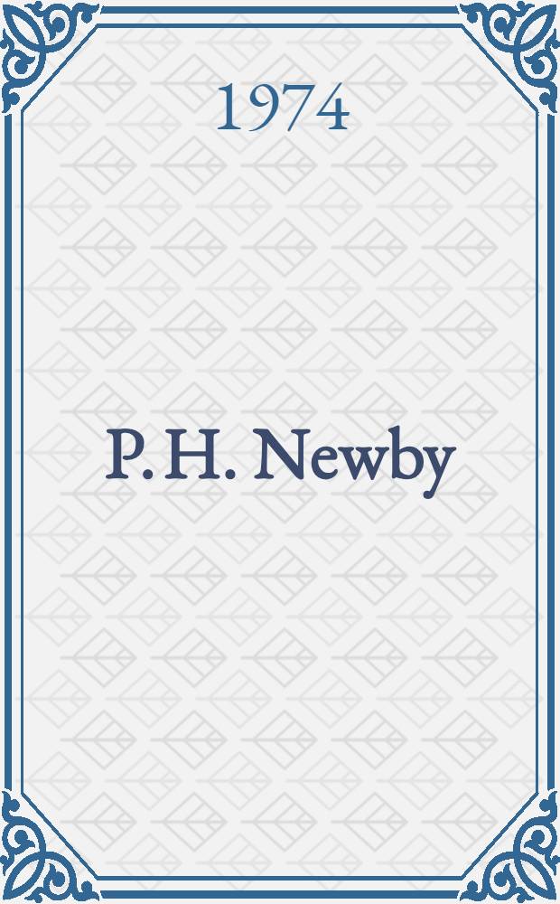 P. H. Newby
