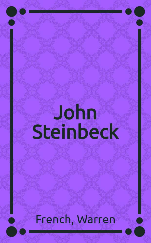 John Steinbeck