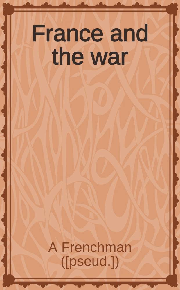 France and the war