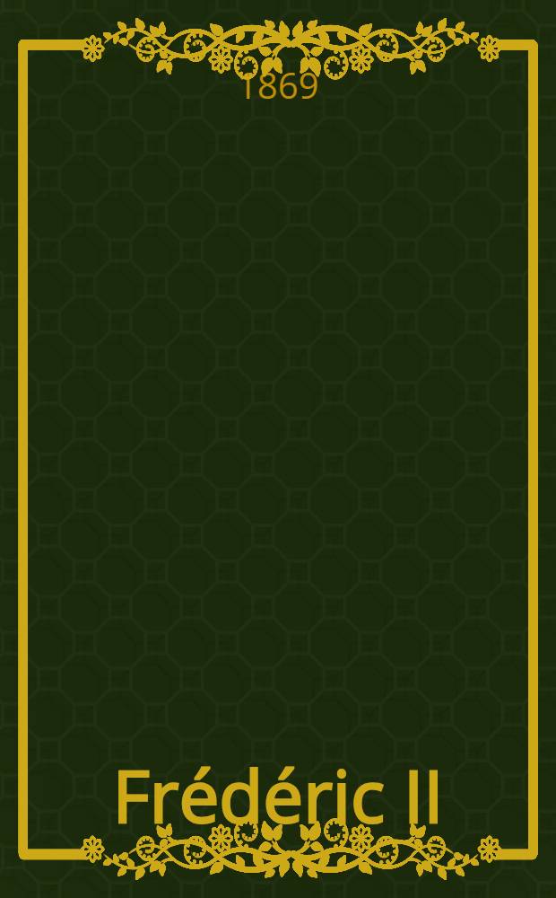 Frédéric II