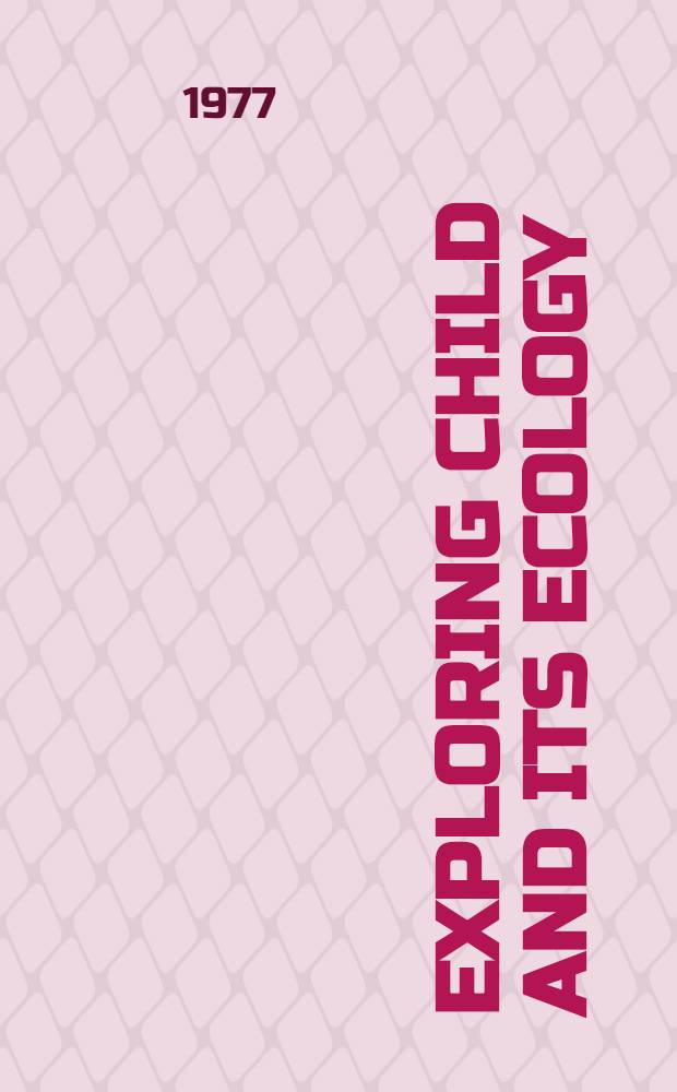 Exploring child and its ecology : The Kirkos study in Addis Ababa : An evalution of community utilization of a mother and child health clinic