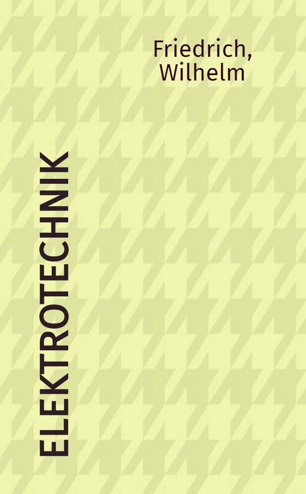 Elektrotechnik
