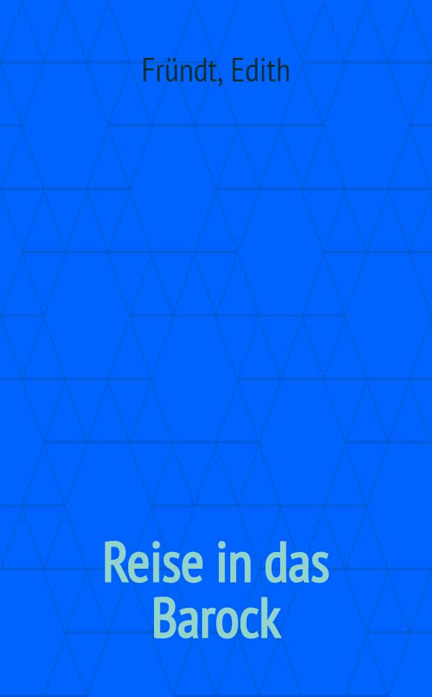 Reise in das Barock
