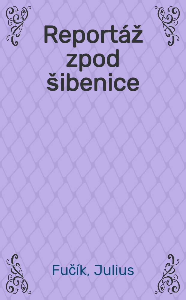 Reportáž zpod šibenice
